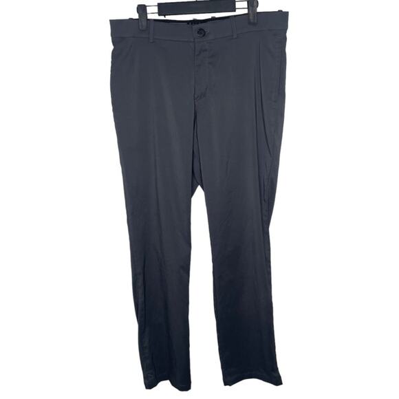 Nike Mens Pants Size 34 Gray Dri-Fit Straight Leg Activewear Bottoms 34x30 - Picture 1 of 16